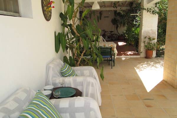 Foto van Boerderij in Soudos met tuin - Vakantiehuis in Soudos - TerraceBalcony