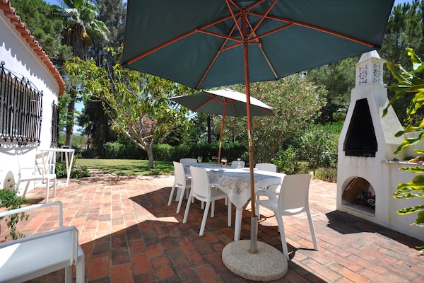 Foto van Villa in Almancil met Zwembad en Golfbaan - Vakantiehuis in Almancil - TerraceBalcony